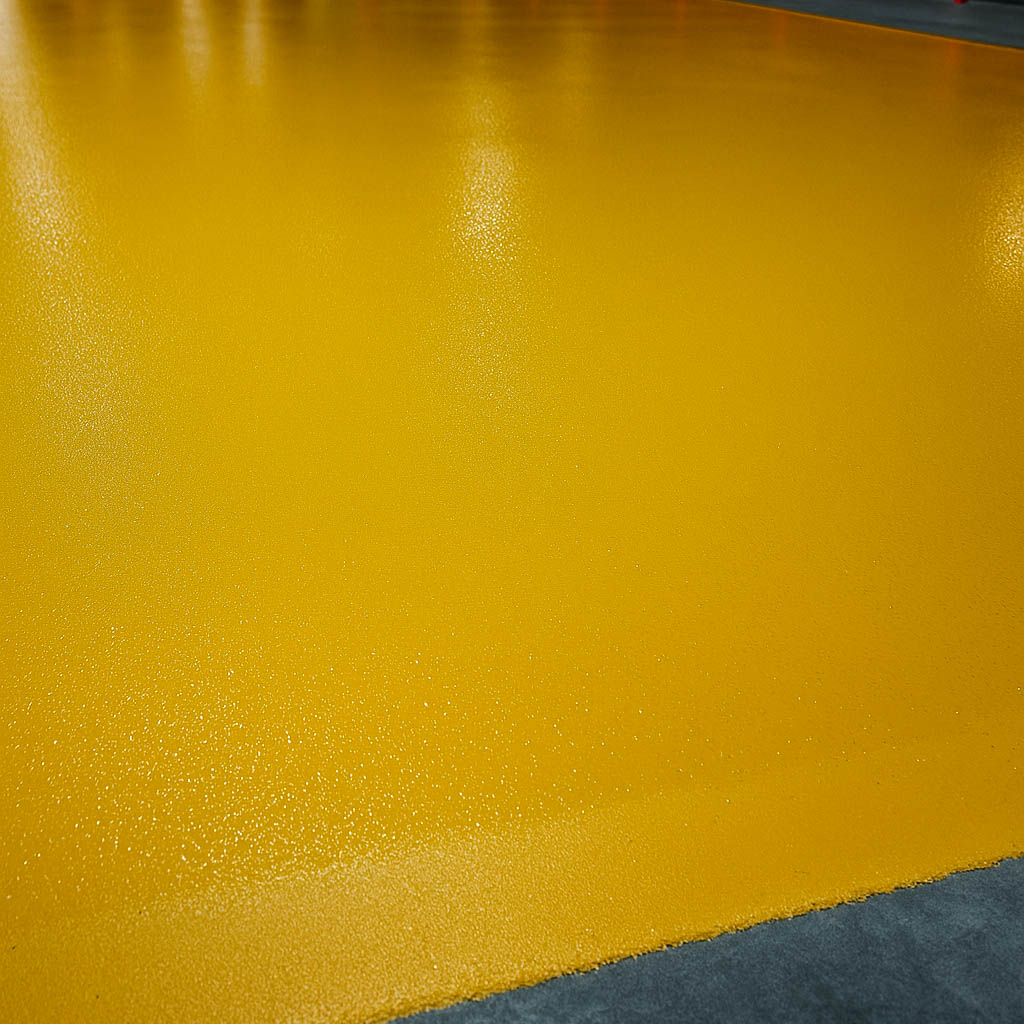 Завършен проект: Химически устойчив полиуретанов&nbsp;под.